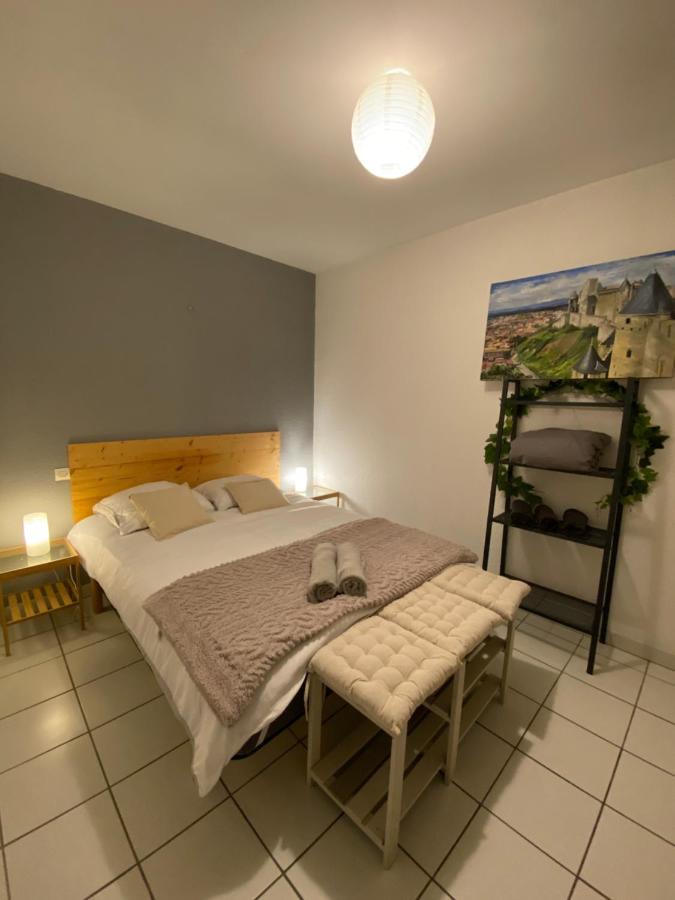 Au Pied De La Cite, T3 Au Calme Apartment Carcassonne Bagian luar foto